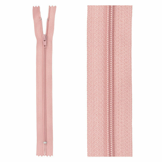 Niet Deelbare Nylonrits - 30cm - Oudroze (070)