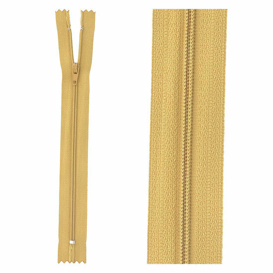 Niet Deelbare Nylonrits - 12cm - Cognac (508)