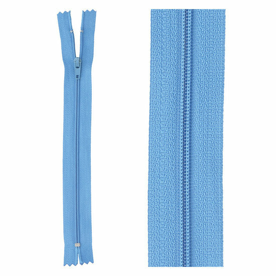 Niet Deelbare Nylonrits - 55cm - Turkoois (549)