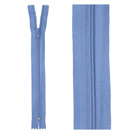 Niet Deelbare Nylonrits - 10cm - Jeansblauw (557)