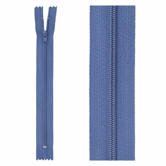 Niet Deelbare Nylonrits - 45cm - Blauw (558)