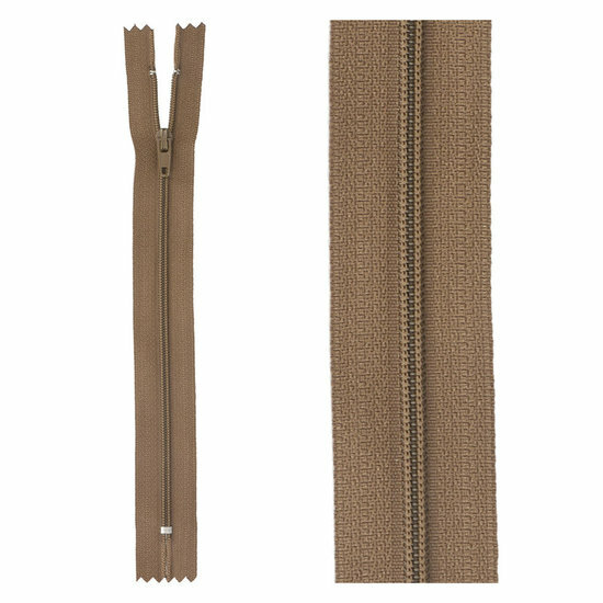 Niet Deelbare Nylonrits - 35cm - Mokka (568)