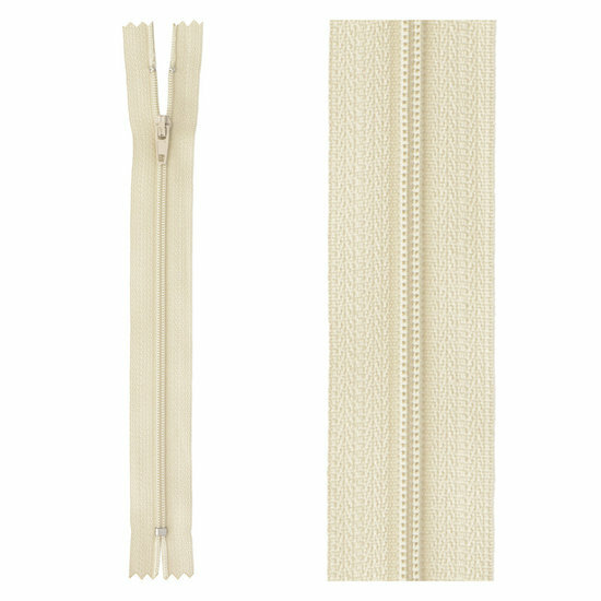 Niet Deelbare Nylonrits - 45cm - Beige (572)