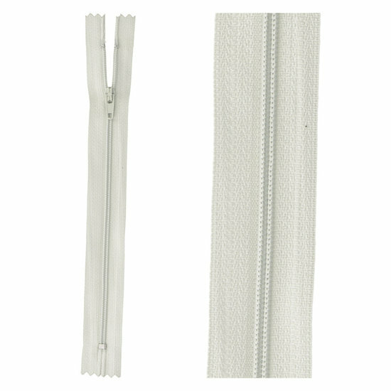 Niet Deelbare Nylonrits - 10cm - Lichtgrijs (574)