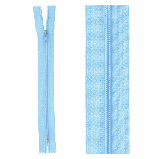 Niet Deelbare Nylonrits - 60cm - Lichtturkoois (833)