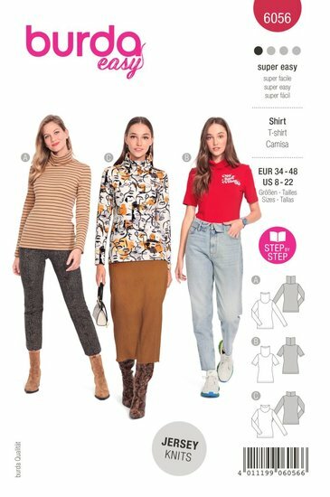 Burda Patroon 6056 - T-shirt
