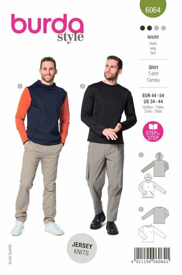 Burda Patroon 6064 - T-shirt