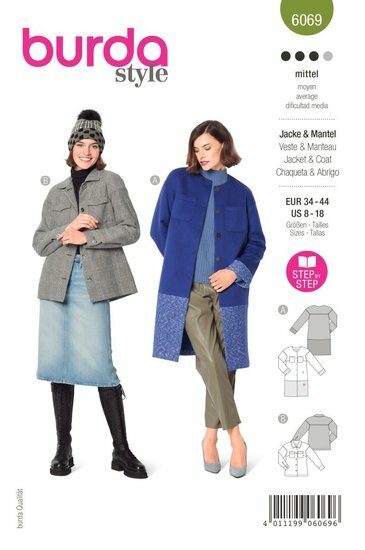 Burda Patroon 6069 - Jas en Mantel