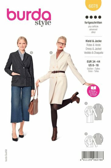 Burda Patroon 6078 - Jurk en Jas