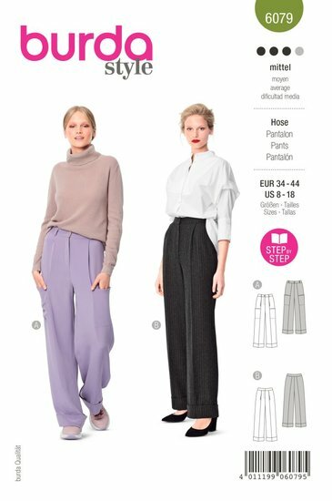 Burda Patroon 6079 - Broek