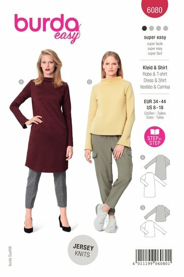 Burda Patroon 6080 - Jurk en T-shirt