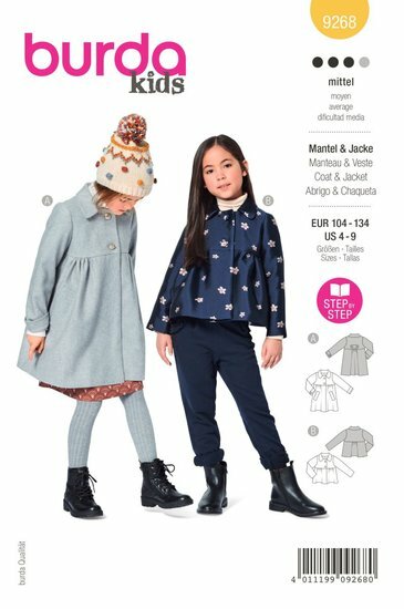 Burda Patroon 9268 - Jas en Mantel