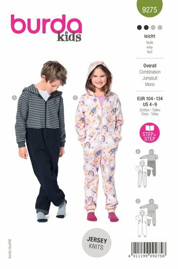 Burda Patroon 9275 - Jumpsuit
