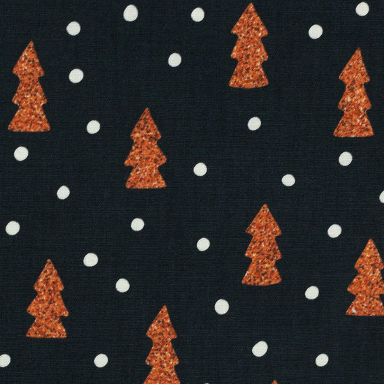 Katoen Joel Kerstboom Zwart