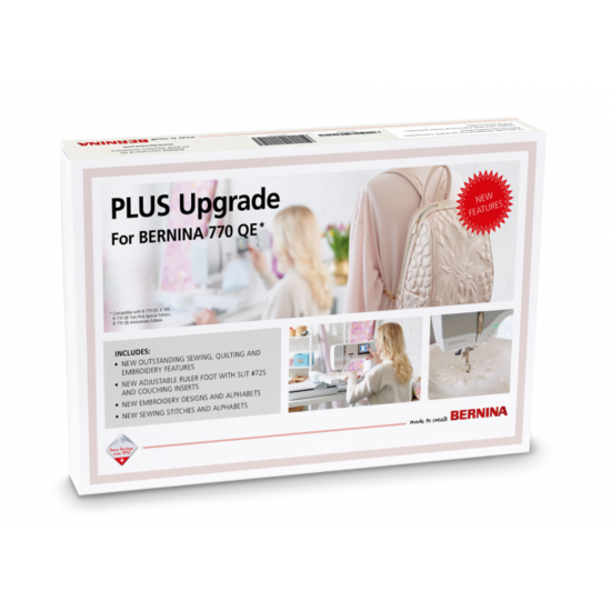 PLUS-upgrade voor de Bernina 770 QE