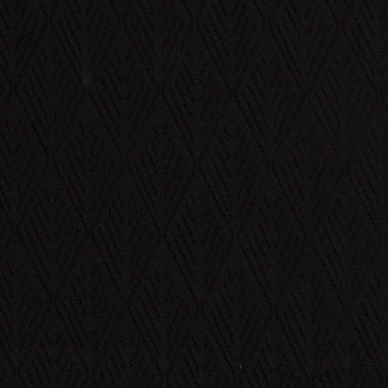 Jacquard - Uni Diamonds - Zwart