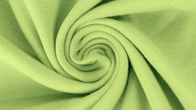 Jersey - Uni - Zacht Groen