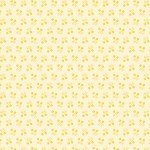 Katoen - Dandelions - Lichtgeel
