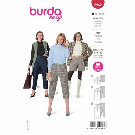 Burda Patroon 5942 - Broek