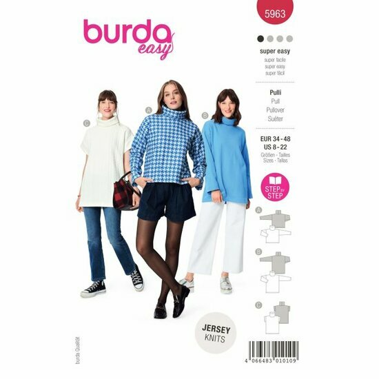 Burda Patroon 5963 - Trui