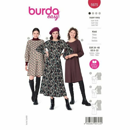 Burda Patroon 5975 - Jurk