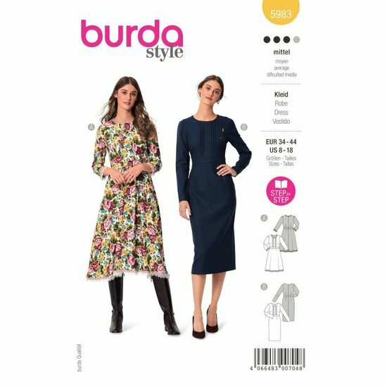 Burda Patroon 5983 - Jurk