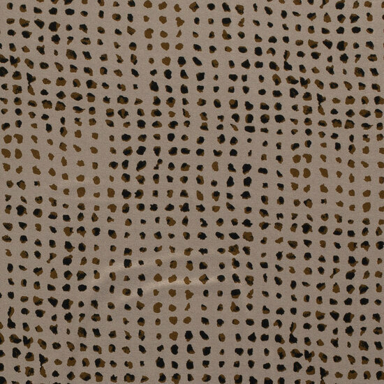 Viscose Jersey - Spots - Kakigroen
