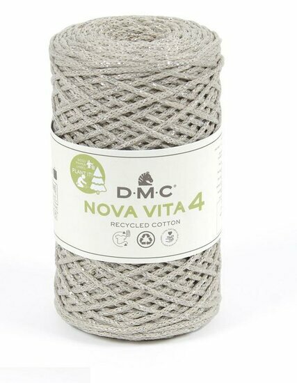 DMC Nova Vita 4 Metallic - 311 - Beige/Zilver