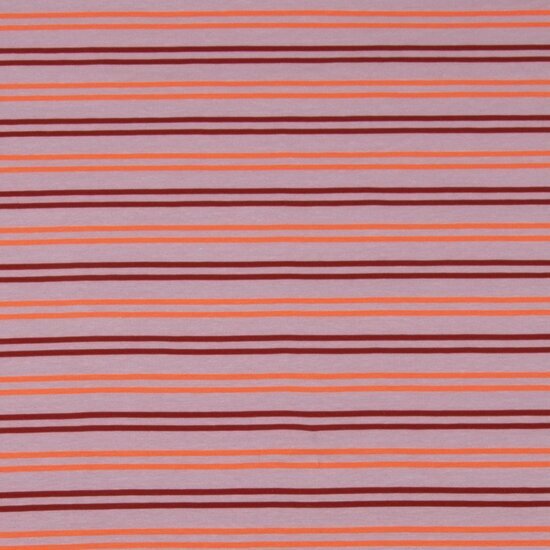 Jersey - Horizontal Lines - Mauve