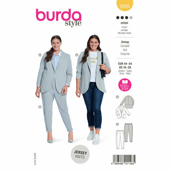 Burda Patroon 5935 - Blazer en Broek