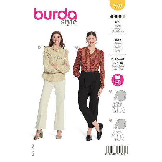 Burda Patroon 5939 - Bloes