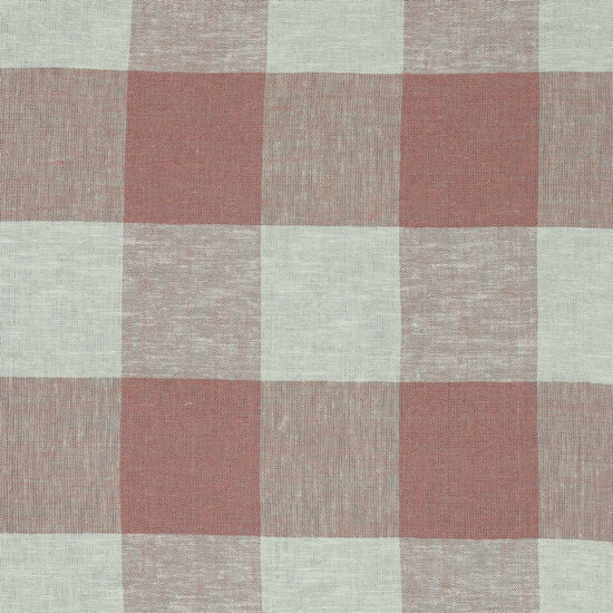 Viscose Linnen - Yarn Dyed Check - Oudroze