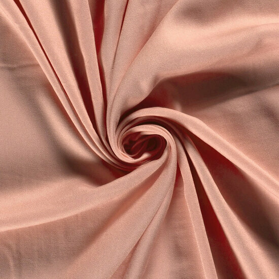 Viscose Twill - Uni - Oudroze
