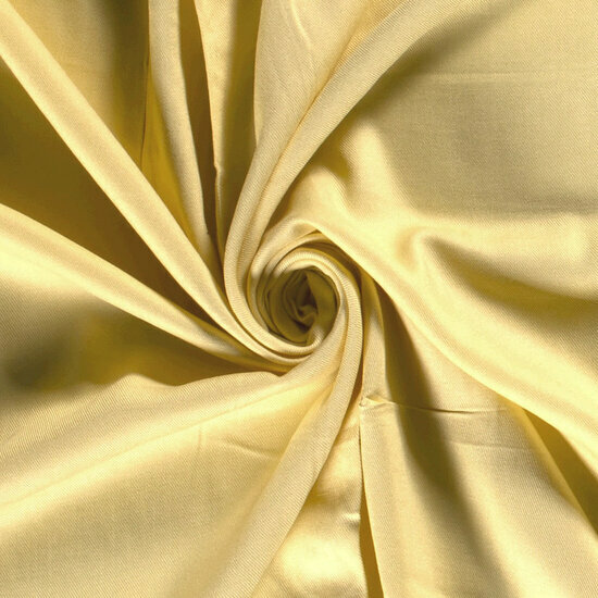 Viscose Twill - Uni - Geel