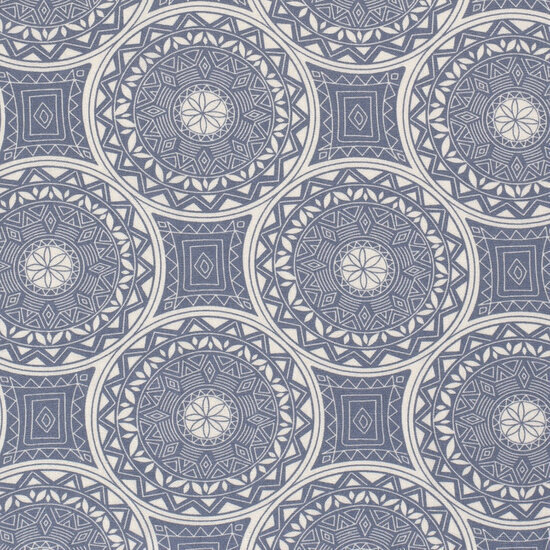 Viscose Linnen - Vormen - Indigo