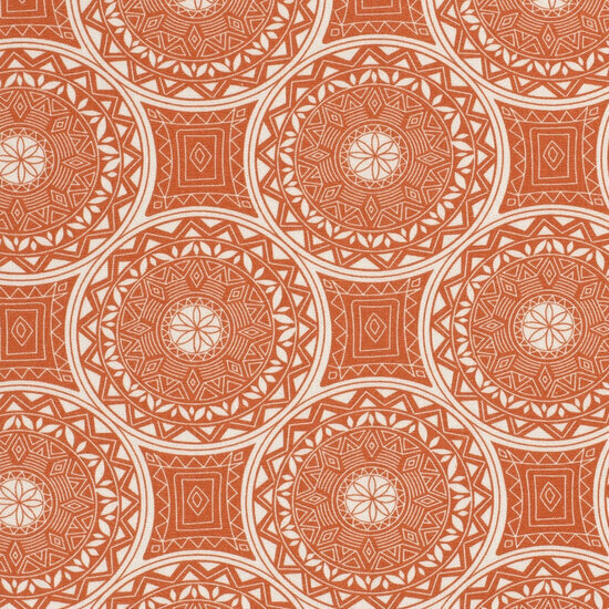 Viscose Linnen - Vormen - Oranje