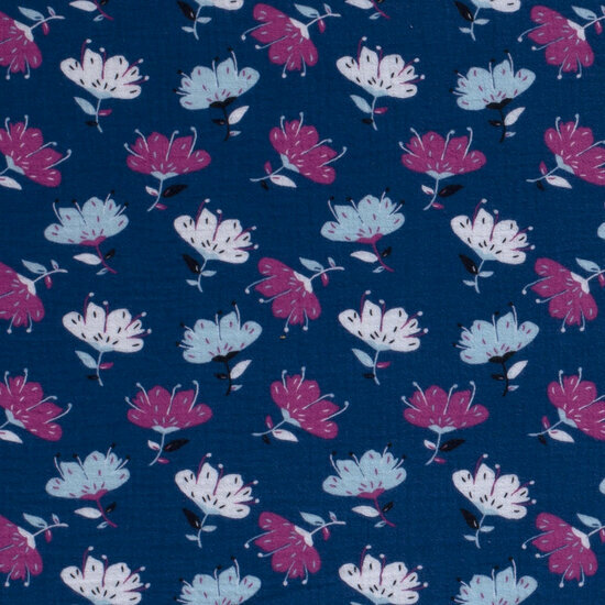 Tetra - Bloemen - Kobalt