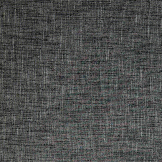 Chambray Katoen - Uni - Gemeleerd Zwart