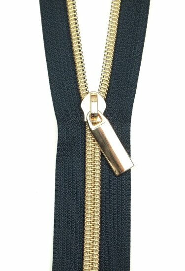 Spiraalrits Navy-Gold
