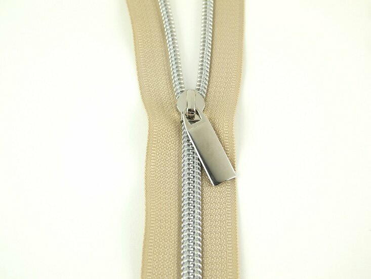 Spiraalrits Beige-Nickel