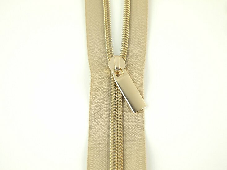Spiraalrits Beige-Gold