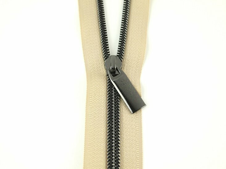 Spiraalrits Beige-Gunmetal
