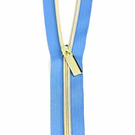 Spiraalrits Jeans-Gold