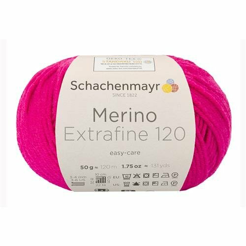 Schachenmayr Merino Extrafine 120 - 140 - Kardinaal