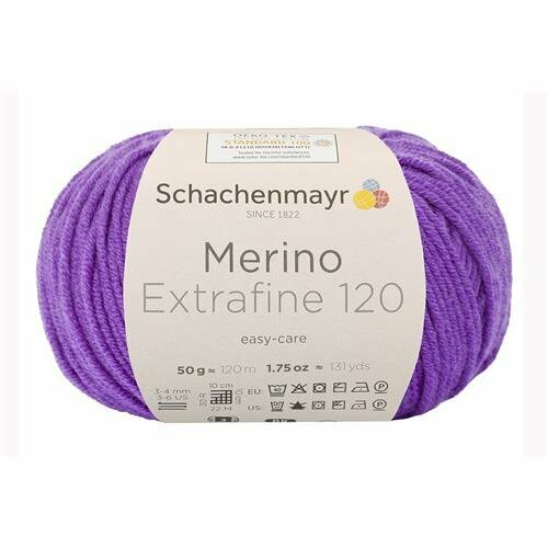 Schachenmayr Merino Extrafine 120 - 147 - Violet