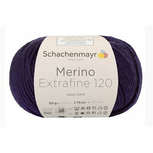 Schachenmayr Merino Extrafine 120 - 149 - Aubergine