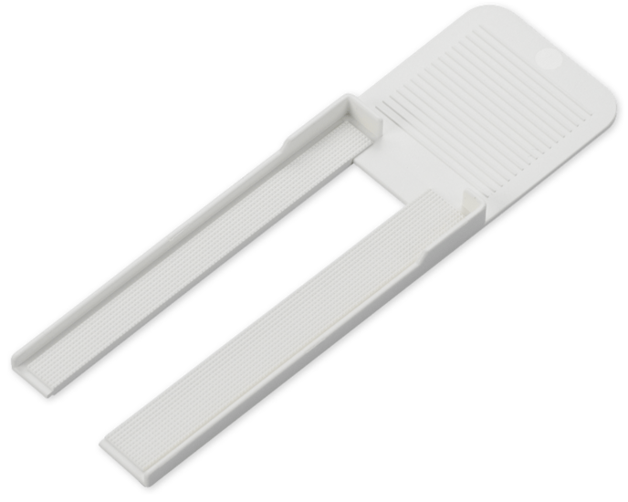 Bernina Nivelleerplaatje (Breed) voor Knoopsgaten