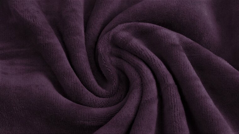 Nicky Velours - Uni - Paars
