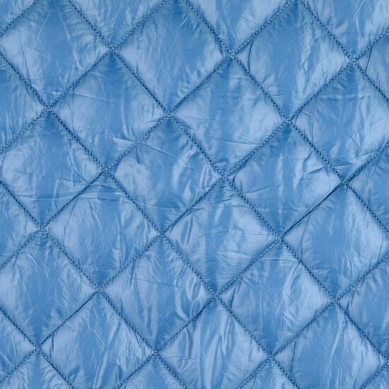 Matelassé - Uni Quilted - Petrol