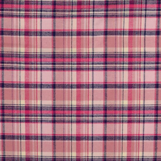 Flanel - Check - Roze